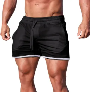 Workout Shorts Men Comfortable Quick Dry and Relaxed Fit Athletic Shorts with Pocket 2025 Summer