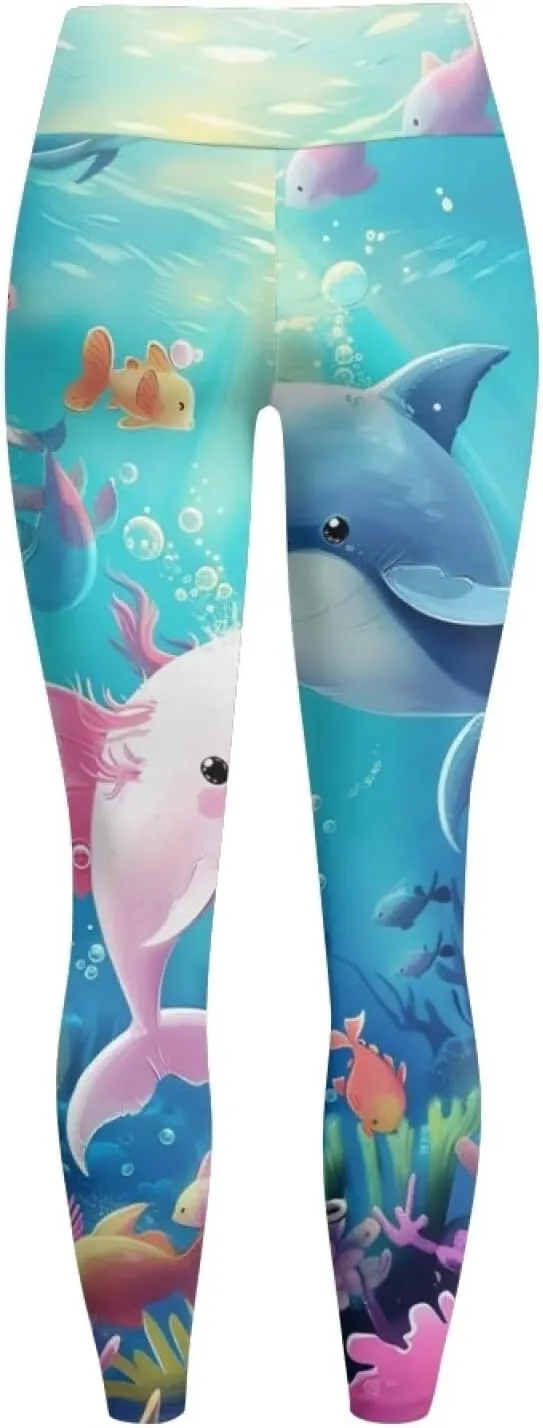 Yoga Pants Women Plus Size Leggings with Pockets Tummy Control Activewear Leggings for Womens