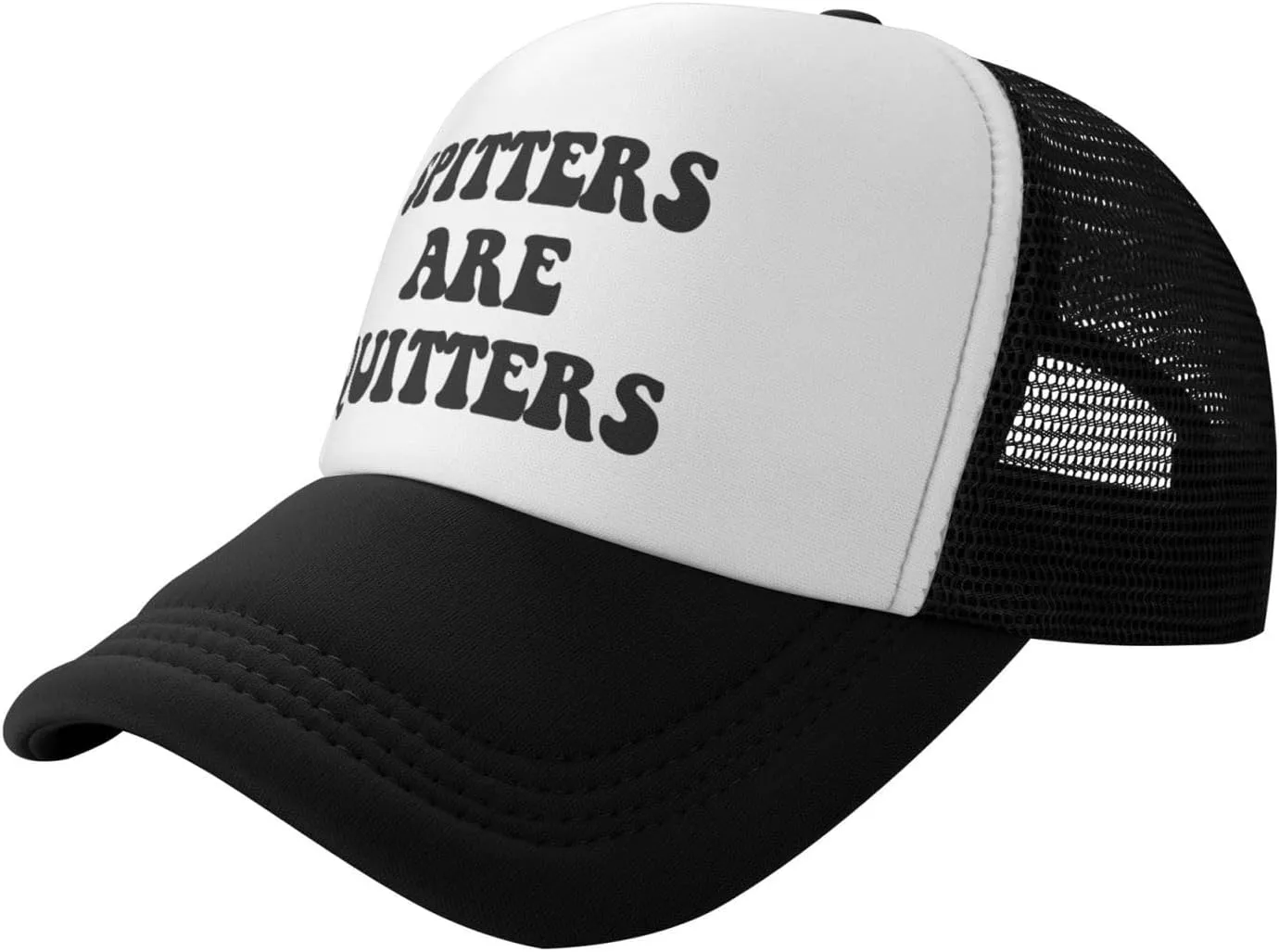 You Find It Offensive? I Find It Funny Trucker Hats for Women Black Men Retro Trucker Black Hats for Men