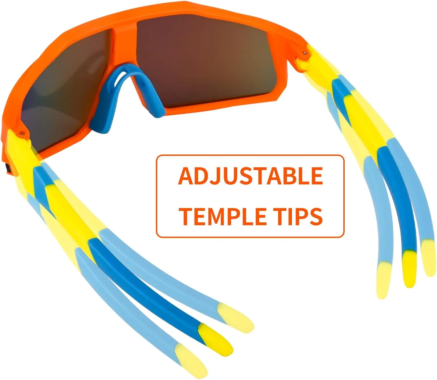 Youth Sunglasses Polarized Baseball Sunglasses for 8-14 Boys Girls Kids UV400 Sports Softball Cycling Glasses